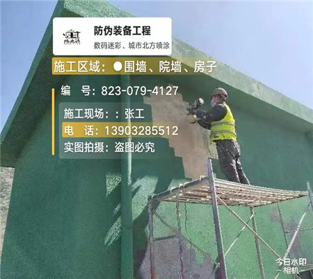 阳江设备迷彩喷涂,迷彩漆施工